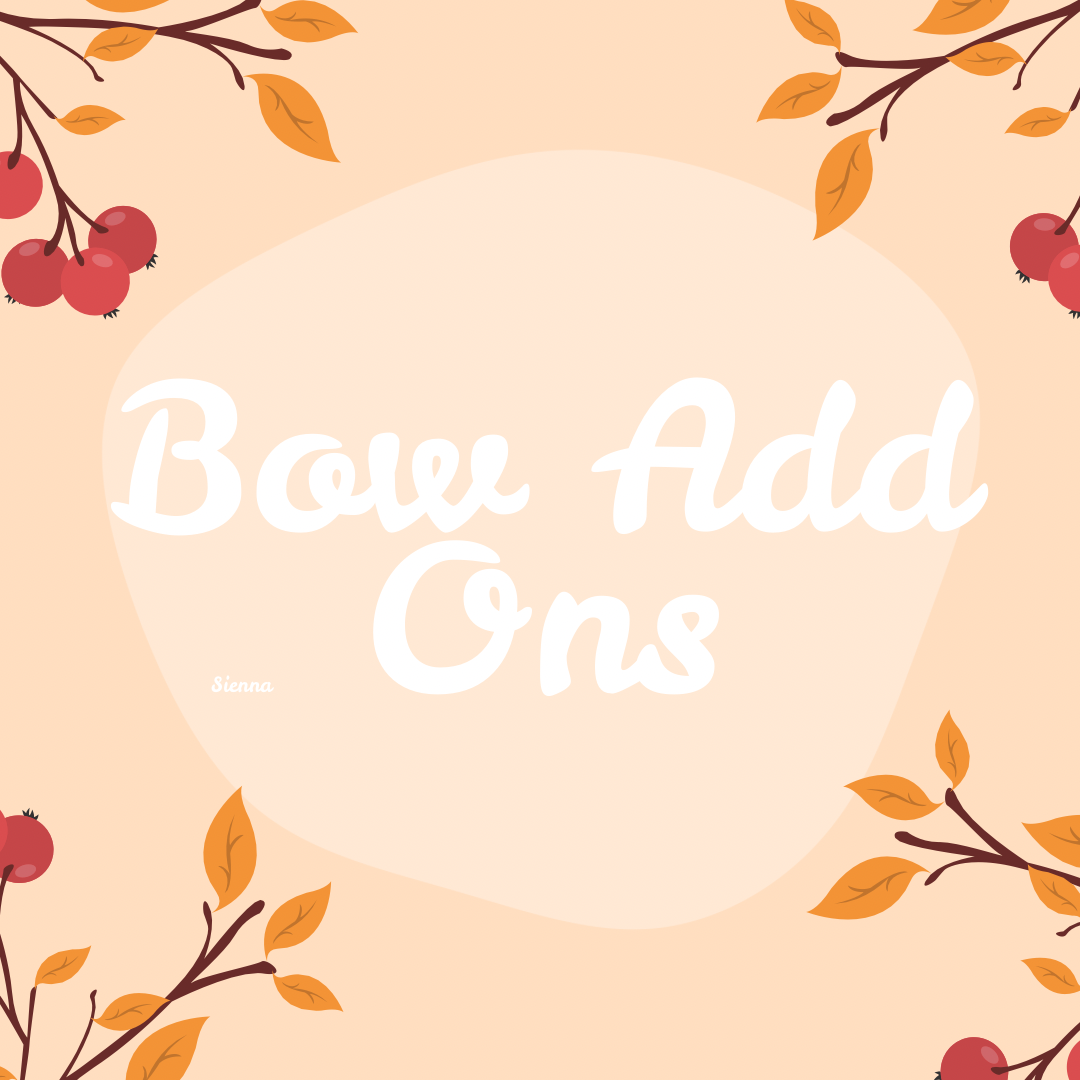 Sweater Weather - Bow Add Ons