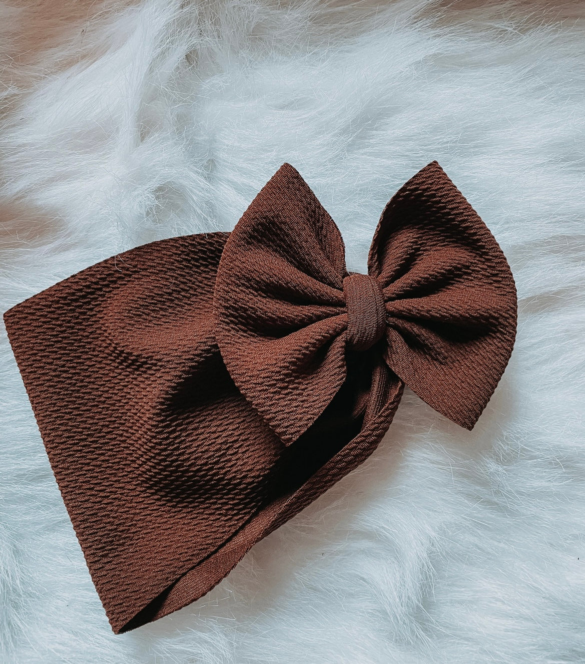 Chocolate Bow Wrap