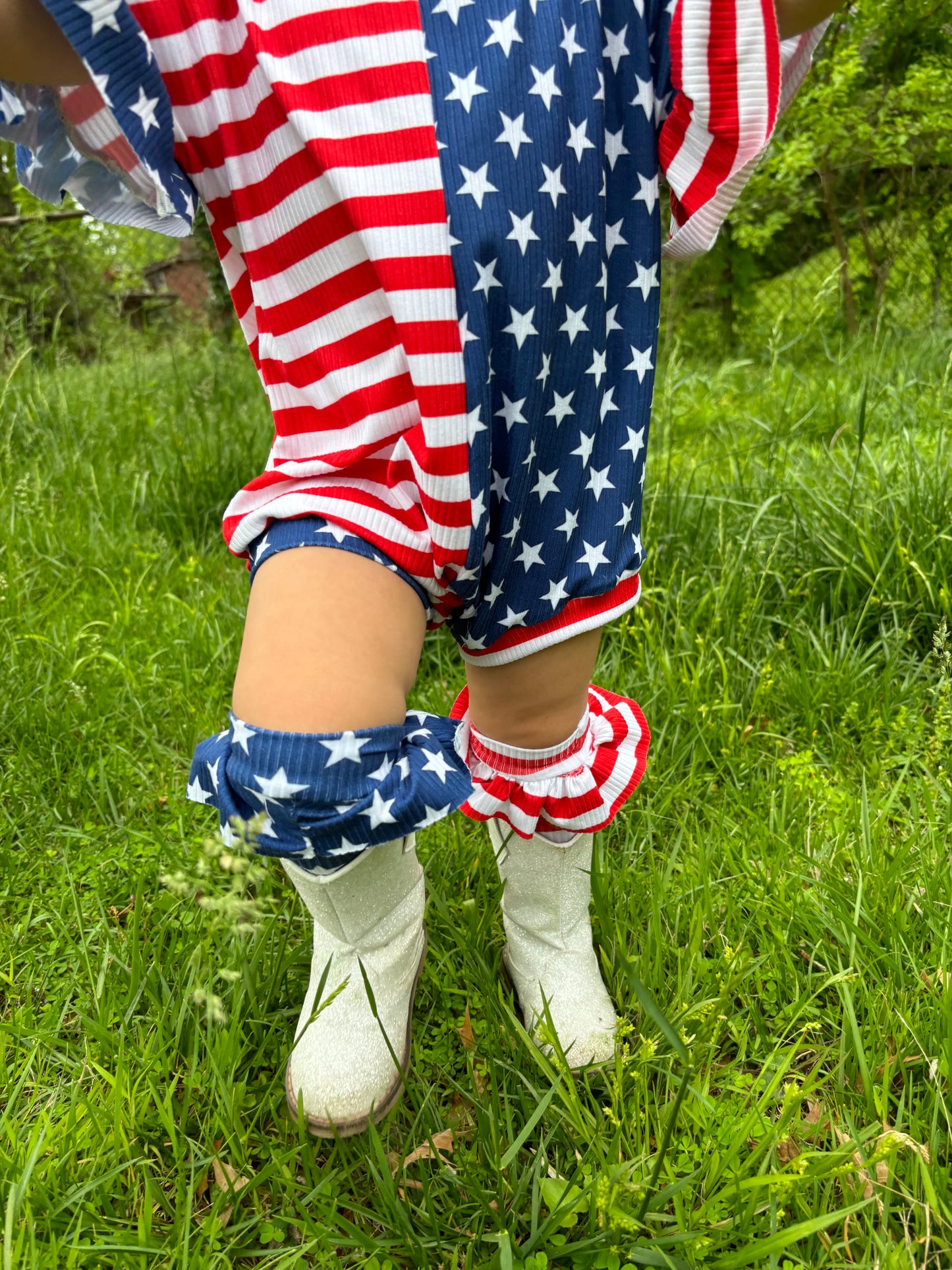 Stars & stripes boot socks