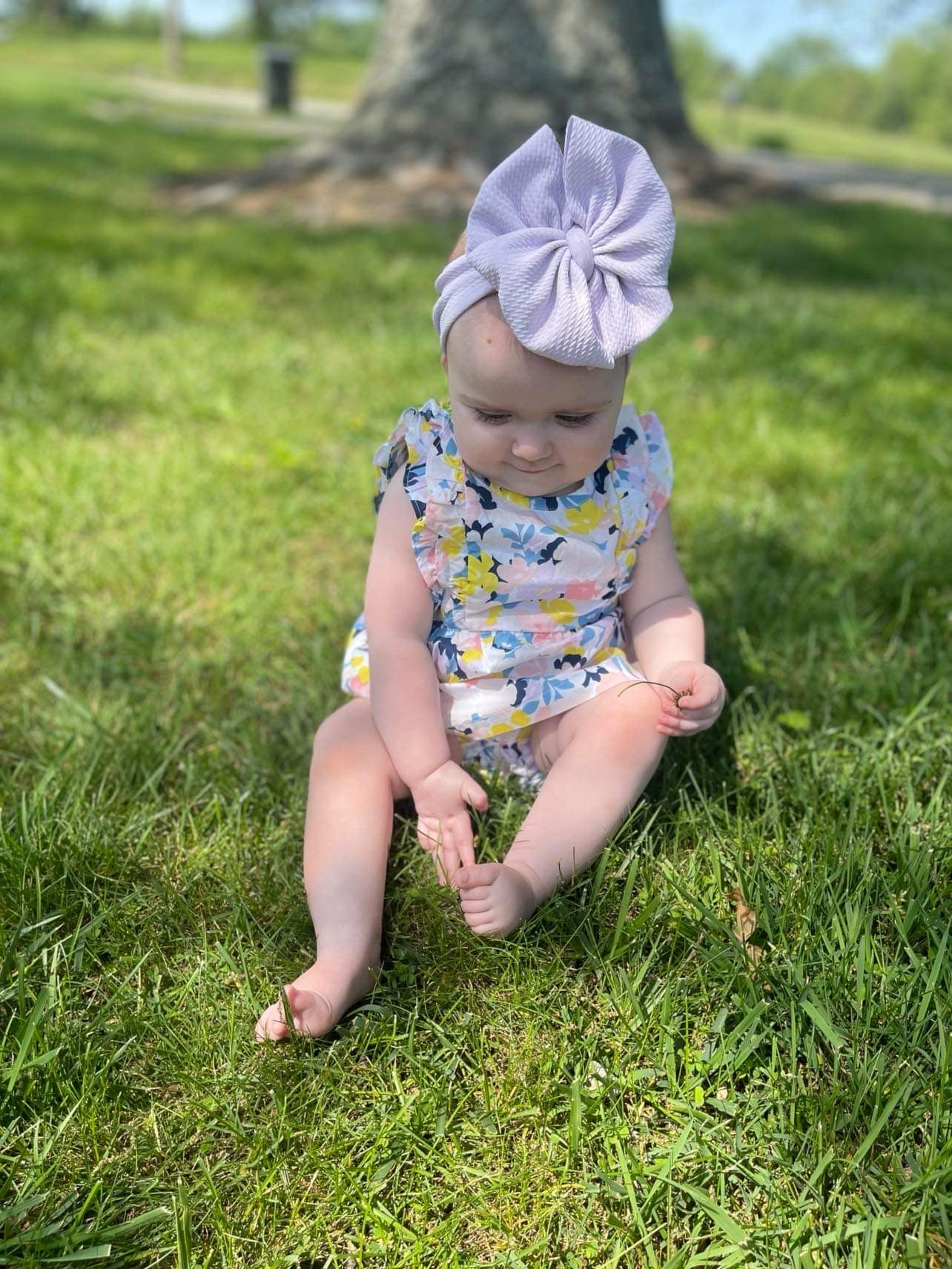 Lavender Bow Wrap