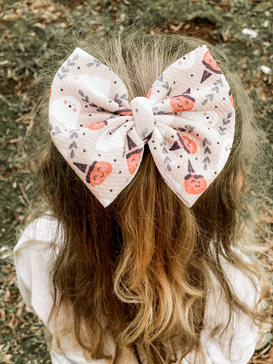 Boo Crew Bow Wrap