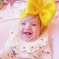 Dandelion Yellow Scuba Bow Wrap